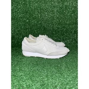 Nike DBreak Premium Womens Size 6 Nubuck Suede Grey White Running Shoes Sneakers